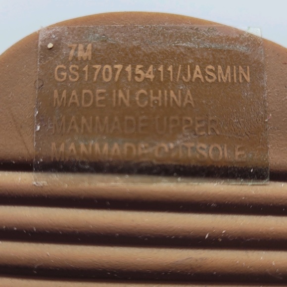 NWOB Susina Women’s Jasmin Wrapped Slides Slip Ons Sandals Tan Snake Print Sz 7 - Picture 9 of 10